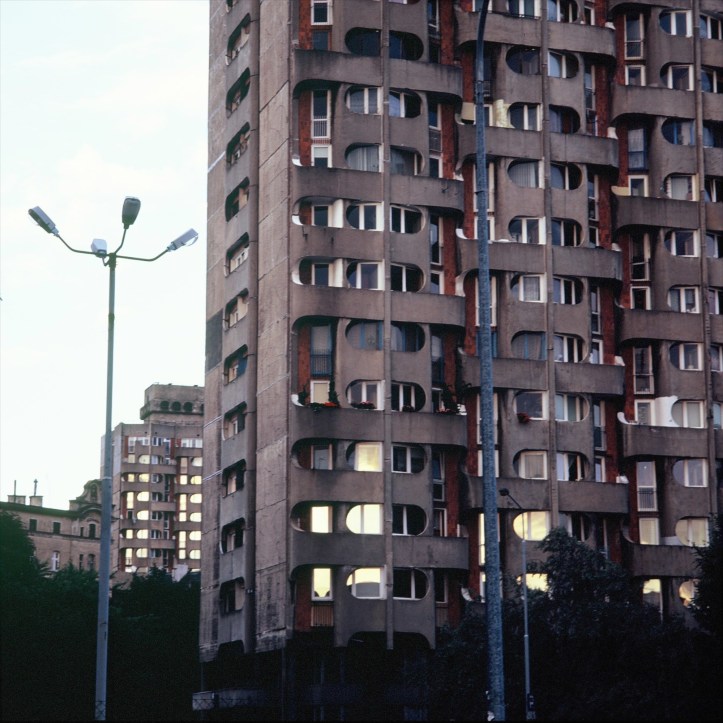 Plac Grunwaldski, Wroclaw, Poland Bronica SQ-A, Fujifilm Velvia 100