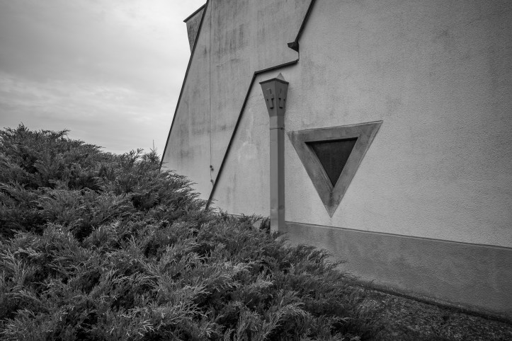 The Soviet-era church at Dębnica